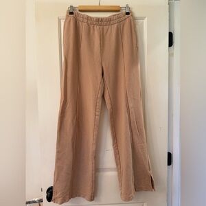 Aerie Soft Tan Knit Pants